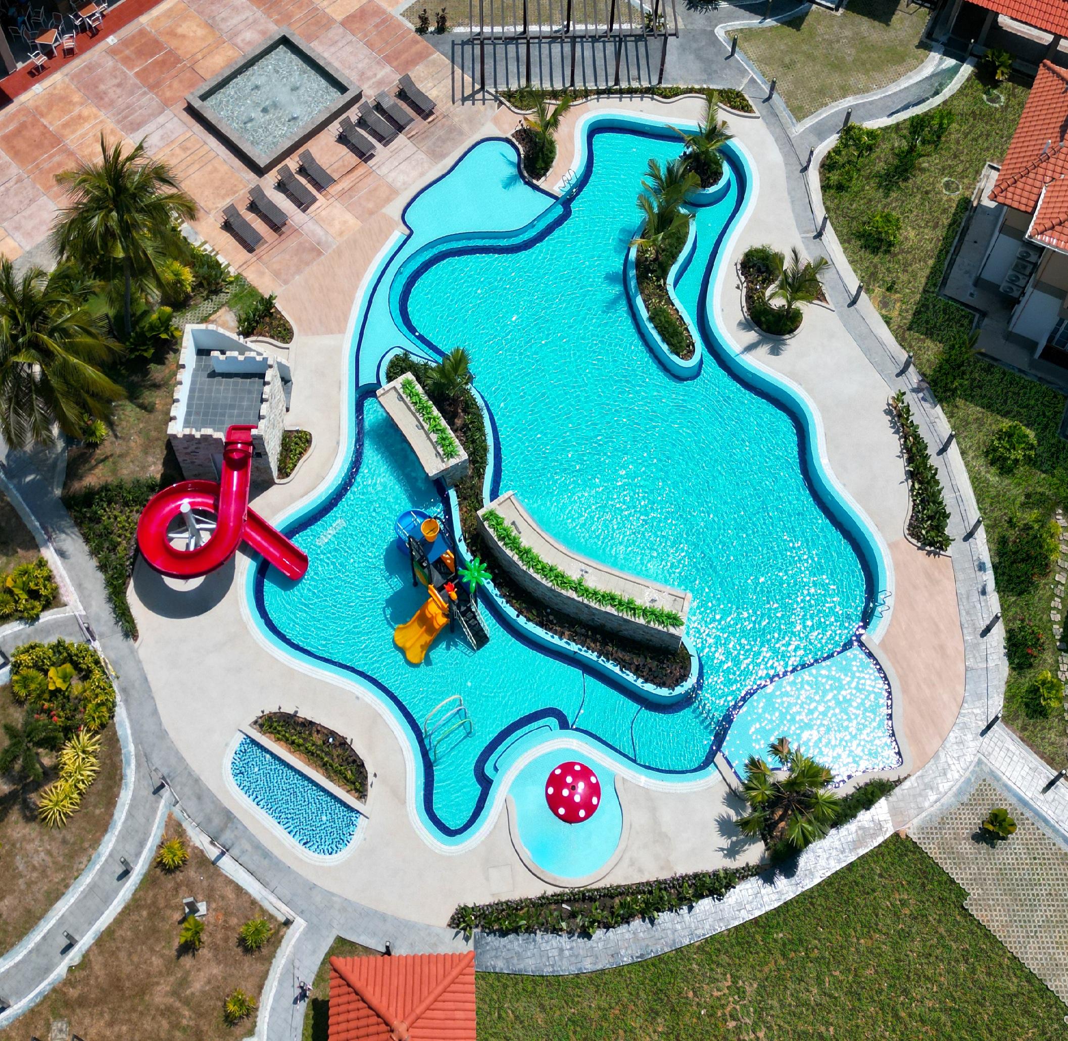 Swimming Pool  Raia Beach Resort Port Dickson Port Dickson